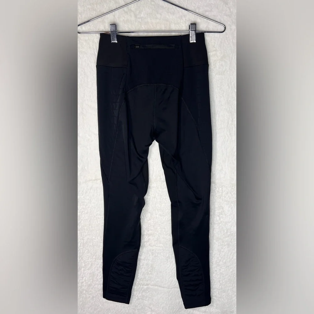 Athleta Black Hybrid Fleece Leggings